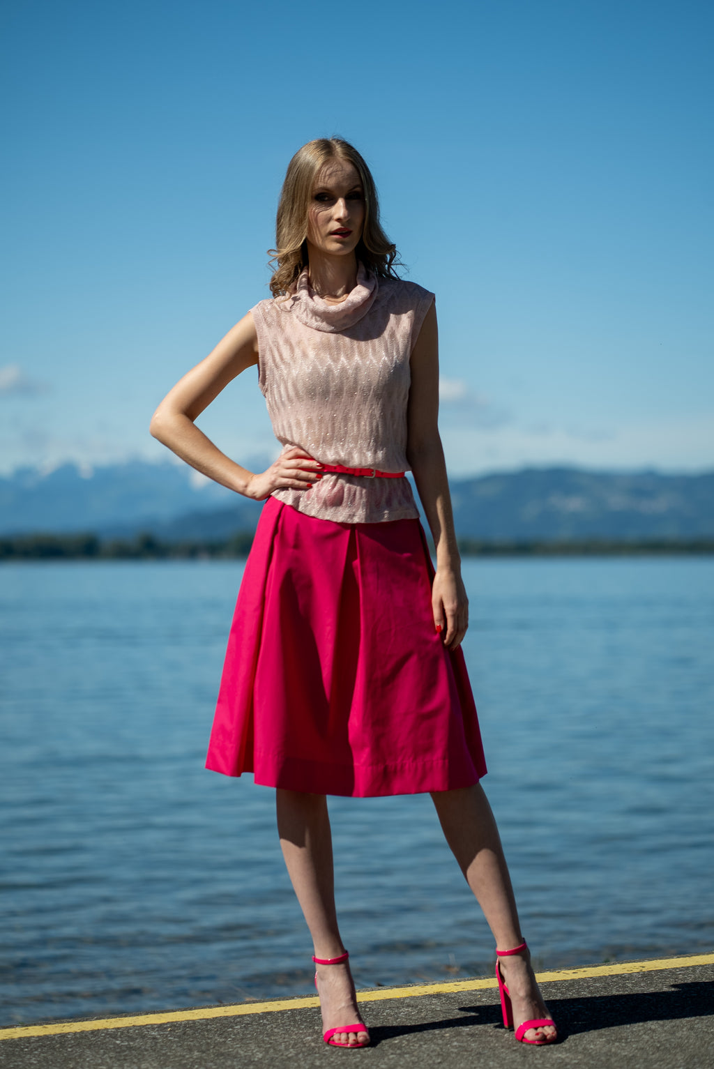 Gestrickte Bluse