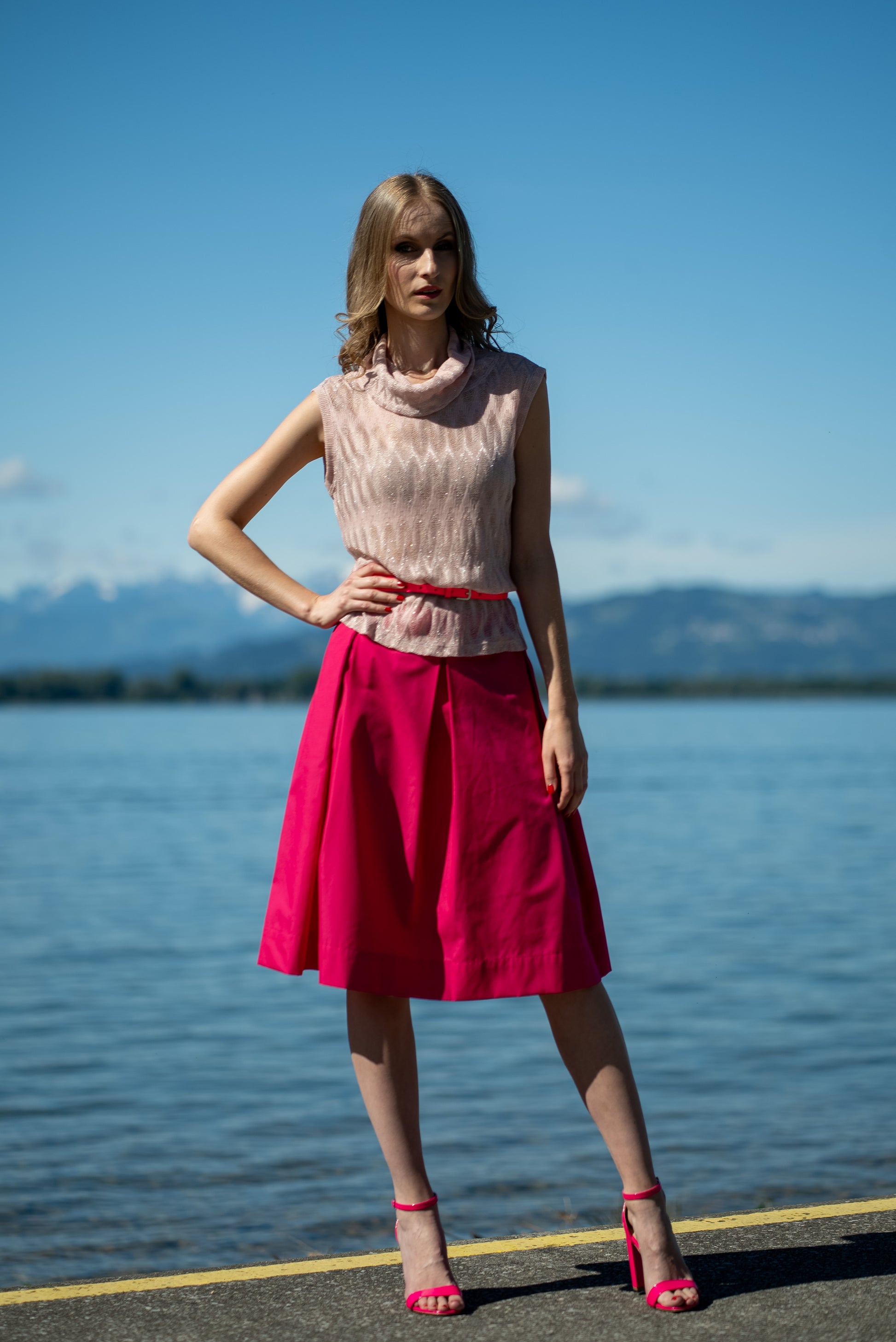 Gestrickte Bluse