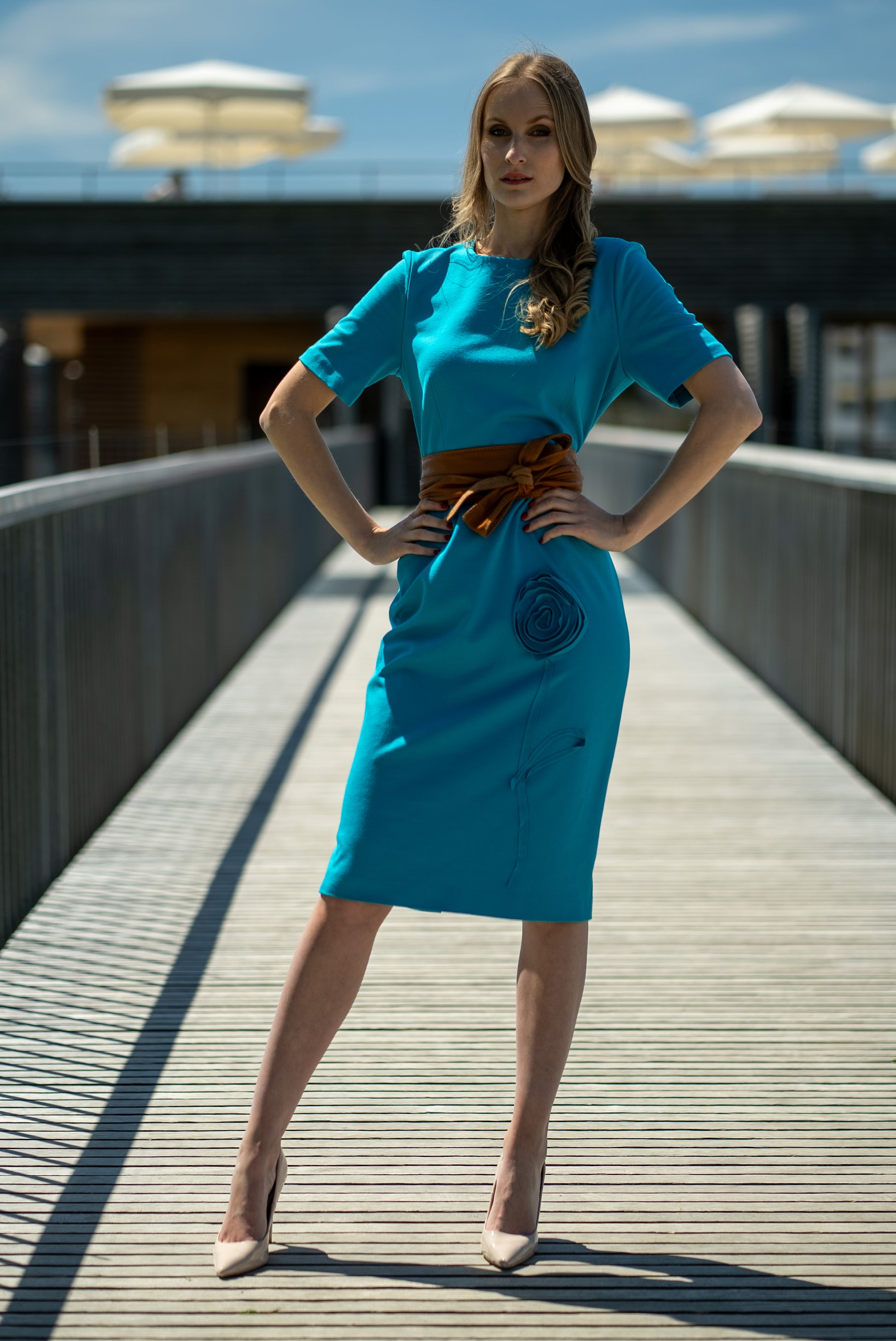 Kleid mit Motiv ( Ohne Gürtel)