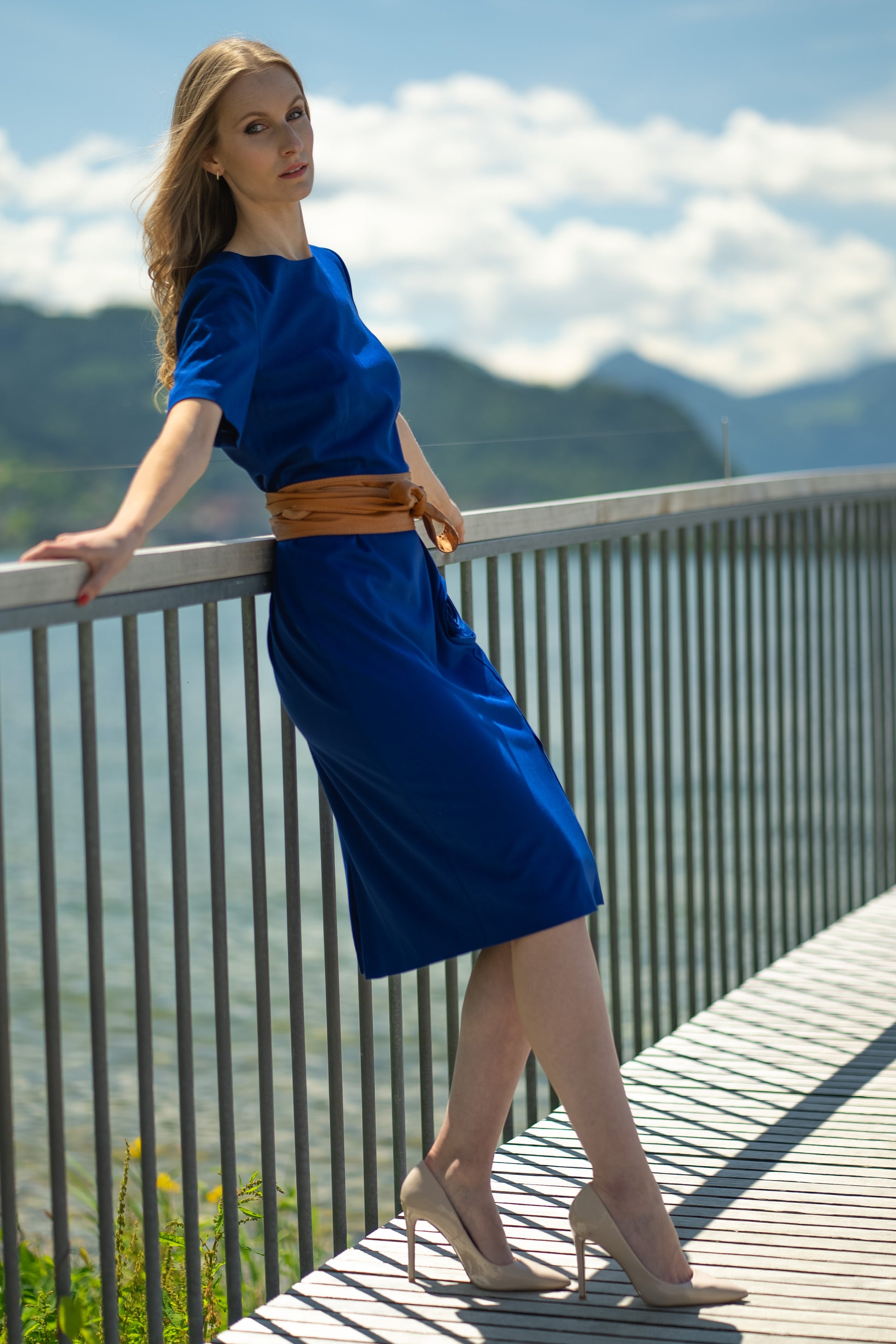 Kleid mit Motiv ( Ohne Gürtel)