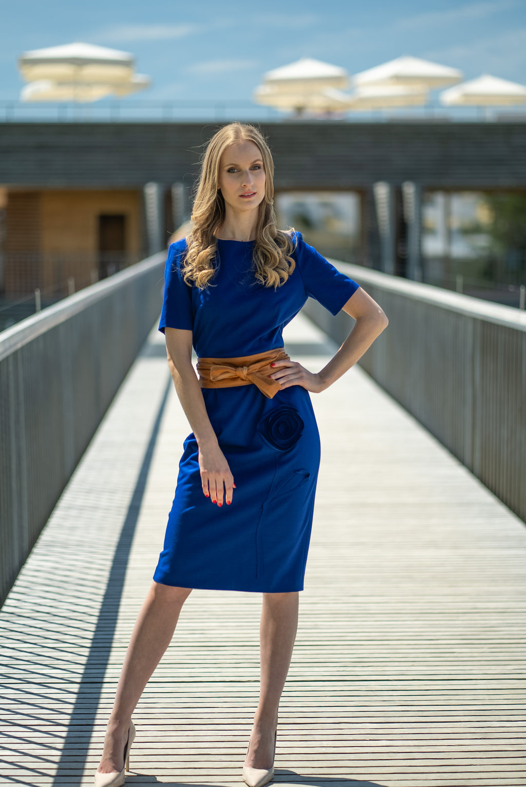 Kleid mit Motiv ( Ohne Gürtel)