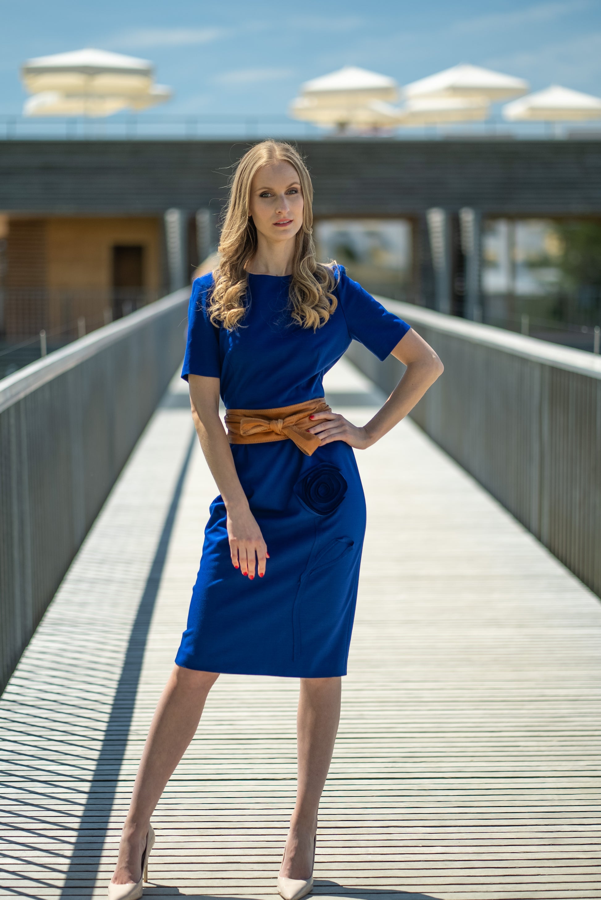 Kleid mit Motiv ( Ohne Gürtel)